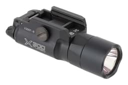 SureFire X300T-B Turbo Handgun Weaponlight - High Candela LED 650 Lumens, T-Slot Thumbscrew Clamp, Fits Picatinny Rail (Black) product image